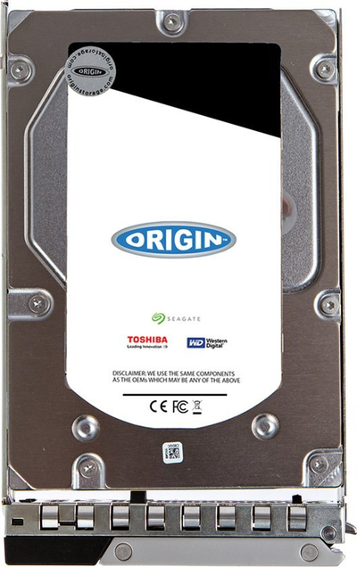 Kasetë disku Origin Storage për Dell PowerEdge R740, 3.5", S20, e zezë