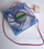 Ventilator kllape EuroCase 80mm, 12V 0.17A, LED blu, konektor Molex