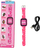 Orë inteligjente për fëmijë Lexibook Selfie Camera Watch Barbie, kamerë selfie, rozë