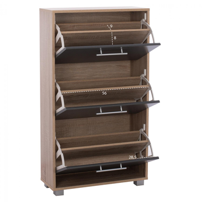 Dollap  këpucësh Davina 62×24×110 cm (HM2221.04)