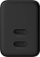 Karikues muri Crong Ultra Compact GaN 35W, 2x USB-C PD 3.0, i zi