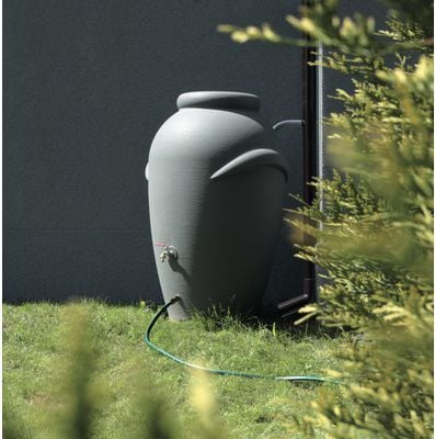 Fuçi uji shiu Prosperplast AQUACAN DEKOR, 360L, plastike, gri