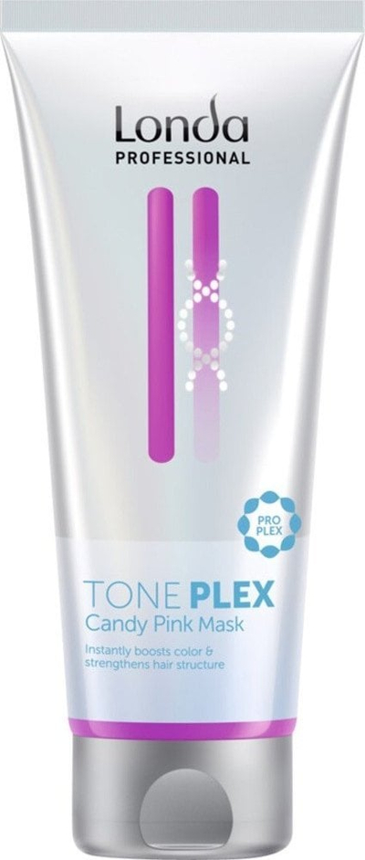 Маска за коса Londa TonePlex Candy Pink, 200ml, тонирачка маска, розова