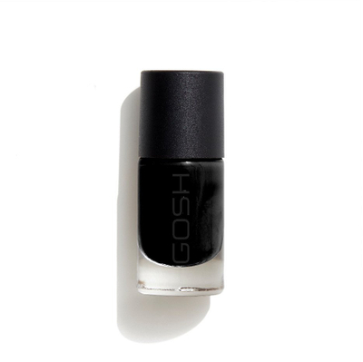 Llaku për thonj Gosh Enamel Black, 8ml, i zi