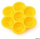 Tabakë për akull GiftWorld Smiley, 16cm, e verdhë