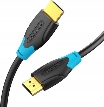 Kabllo HDMI Vention 2.0 High Quality, 1m, e zezë