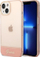 Guaskë telefoni Guess GUHCP14MHGCOP për iPhone 14 Plus, hardcase, transparente, rozë