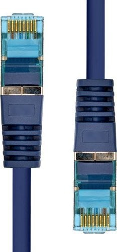 Kabllo rrjeti ProXtend S/FTP CAT6A, 0.5m, LSZH, blu