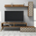 Komodë TV Hommy Craft Planet, 150 cm, panel 18 mm, walnut krem