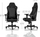 Karrige gaming Noblechairs HERO me lëkurë të vërtetë, ergonomike, e zezë