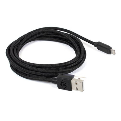 Kabllo Lightning NewerTech Premium, USB A 2.0, 2m, e zezë
