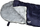 Thes fjetjeje Light Tourist Mummy Sleeping Bag With Hood 2 in 1 200, fibrë poliestre, me kapuç, blu