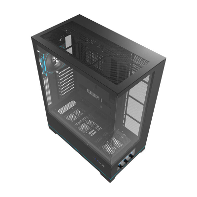 Kuti kompjuteri Darkflash DY451L Pro, ATX, ventilator i përfshirë, e zezë