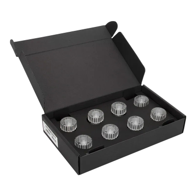 Set kupa vakumi për panele diellore EcoFlow VAS_ECO, 8 copë, transparente