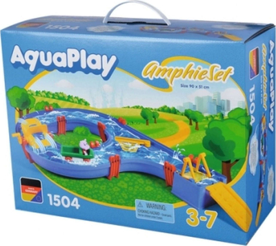 Set uji për lojë Big Aquaplay AmphieSet, për kalamaj 3 deri 7 vjeç, plastikë e mirë, me shumë ngjyra