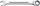 Çelës kombinim me ratchet Stahlwille 17F, 17mm, çelik, argjendtë