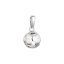 Varëse argjendi Silver Pendant Ball 64013, dizajn top futbolli, argjend e argjendtë