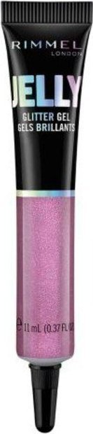 Highlighter xhelor Rimmel London Jelly Toppers 500 Purple Rain, 11 ml, efekt glitter, lejla