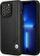 Kapak telefoni BMW BMHCP14L22RBDK për Apple iPhone 14 Pro, hardcase me lëkurë Blue Dots, i zi