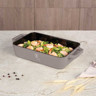 Enë pjekje Berlinger Haus Taupe Collection BH-6526, gize, 30cm, ngjyrë taupe