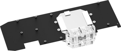Pllakë e pasme aktive BarrowCH 3080/90 VENTUS, ftohje me ujë, RGB, akrilik transparent