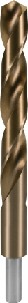Spiral metalpunues RUKO 2005140, HSSE Co 5, 14mm, 160mm, ngjyrë bronzi