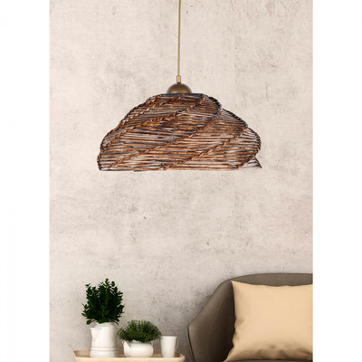 Llambë tavani dru+bamboo Ø36×65 cm (HM7365.02)