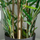 Bimë artificiale dekorative bambu, 97 cm, me vazo, e zezë