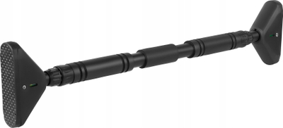 Shufër tërheqëse për derë Spokey Lever SPK-944221, 72-96cm, kapacitet 200kg, e zezë