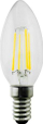 Poç filament Maclean Retro Edison (MCE285), LED, E14, 4W, 230V, i bardhë