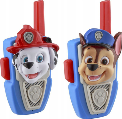 Radiolidhje loje KIDdesigns PAW Patrol, set 2 copë, me personazhe, shumëngjyrëshe