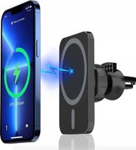 Mbajtës makine ECOBOX Wireless Charger, 15W, MagSafe, i zi