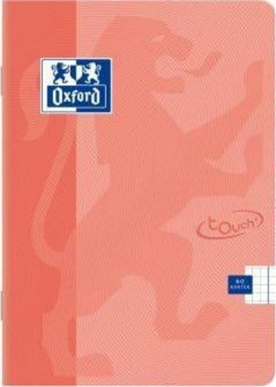 Fletore Oxford Touch Pastel, A4, 60 fletë, 5 copë