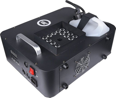 Makine tymi Light4Me JET 1500 LED, 1500W, LED RGB, e zezë