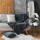 Batanije dekorative Douceur d'intérieur Fur Throw, 125x150cm, poliester, gri