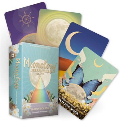 Moonology Messages Oracle Card & Guidebk - Yasmin Boland