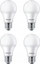 Llampa LED Philips, set 4 copë, ekuivalente 75W, 4000K, të bardha neutrale