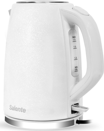 Shishe elektrike Salente IceQueen, 1.7L, çelik inoks, e bardhë