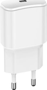 Karikues muri Forever TC-01, 20W, USB-C PD, i bardhë