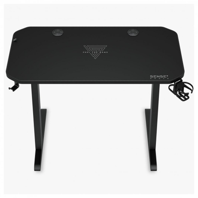 Tavolinë SENSE7 Nomad Classic, 100cm x 50cm, e zezë