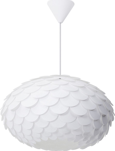 Llambë varëse Beliani Erges, 48 cm, plastike, e bardhë