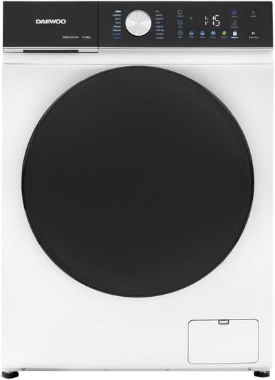 Lavatriçe Daewoo DWD CS1014, 10kg, 1400rpm, motor inverter, e bardhë e zezë