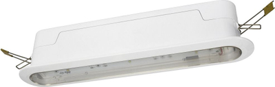 Llambë emergjence AWEX Arrow P LED, 1W, 1 orë, e bardhë