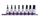 Set çelësa bit gjashtëkëndor King Tony 3108PR8, 3/8", H3 H12, 8 copa