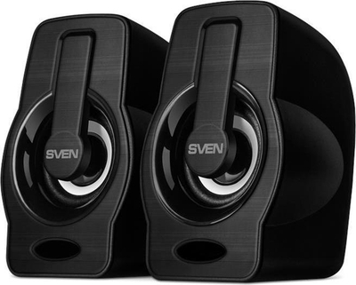 Sistem audio Sven 255, 6W, ndriçim RGB, i zi