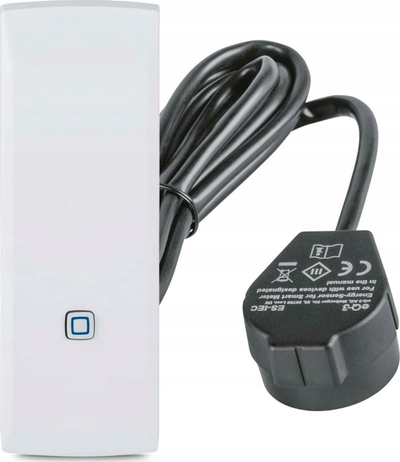 Ndërfaqe pa tela Homematic IP HmIP-ESI-IEC, për matës energjie, me magnet, e bardhë