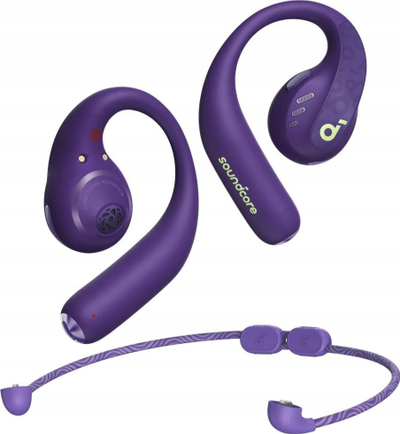 Kufje sportive Soundcore AeroFit Pro, open ear, Bluetooth, lejla