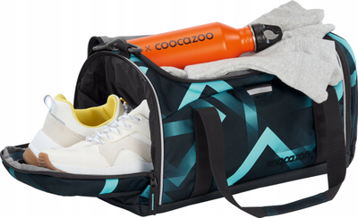 Çantë sportive Coocazoo Sports Bag Laser Lights, me ndarje të shumëfishta, dizajn Laser Lights, shumëngjyrëshe