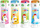 Balona sapuni Brimarex Unicorn, 60ml, set 36 copë, shumëngjyrëshe