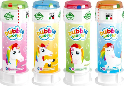 Balona sapuni Brimarex Unicorn, 60ml, set 36 copë, shumëngjyrëshe